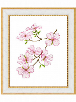 Набор для вышивания «Сделано с любовью» ЦВ-004 Кизиловый цвет