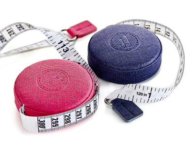 Сантиметр-рулетка,градация в сантиметрах и дюймах,Арт.+253.HEM.3.DB,т.синий 