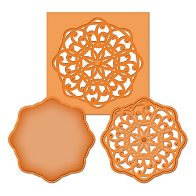 Набор ножей Spellbinders® Shapeabilities® Die D-Lites™ "Медальон 5"