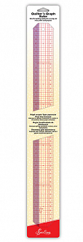 Линейка "Hemline" NL4200 для пэчворка с градациейв сантиметрах, 50 х 5 см