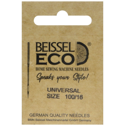 Иглы д/бытовых швейных машин Универсальные (Universal), 5 шт, № 100, 130-705 H/крафт, BEISSEL