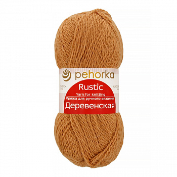Деревенская, пряжа для ручного вязания (337, лама)