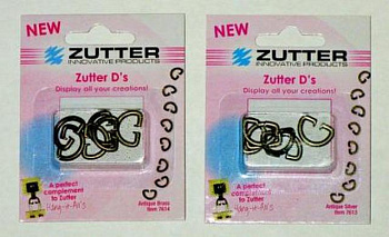 Скобы для сцепок медные "Zutter" 7614  D's Antique Brass