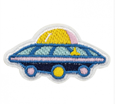 Термоаппликация Hobby&Pro "НЛО" 5,6 х 3,1 см