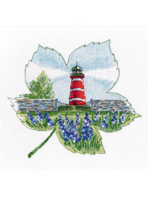 Набор для вышивания «Овен» 1270 "Маяк Нарсхольмена",17*16 см.