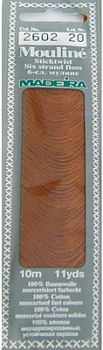 Мулине Спираль «Madeira»100% хлопок, 10 м 2602