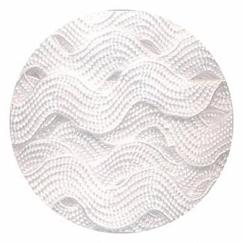 Тесьма отделочная  JZ-5 "Gamma" ЗИГ-ЗАГ 5 мм*3 м , цв.001 белый