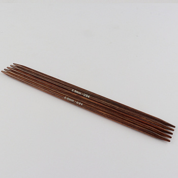Спицы деревянные носочные Ginger KnitPro, 15 см, 3.50 мм 31007