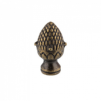 Декоративная ручка для шкатулок MMG-015 "Mr. Carving", металл 2.4 x 1.2 см, цвет №2 бронза