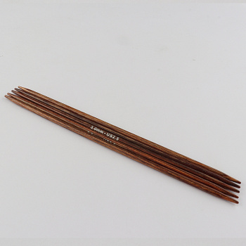 Спицы деревянные носочные Ginger KnitPro, 20 см, 3.00 мм 31023
