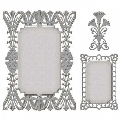 Набор ножей Nestabilities® Decorative Accents "Декоративные узоры Астория"