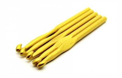 Крючок KAO/9.0 вязальный односторонний алюминиевый 9,0мм (5шт.)