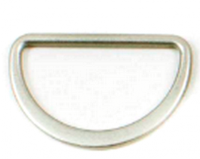 Полукольцо MF01 Silver   25 mm.  6 шт.