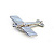 Миниатюра «Астра» FM076 Аэроплан 3.5x3.5x0.6см