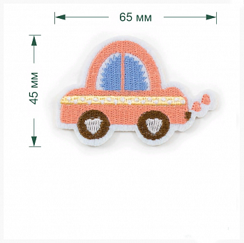 Термоаппликация LA343  65 х 45 мм упак/5 шт