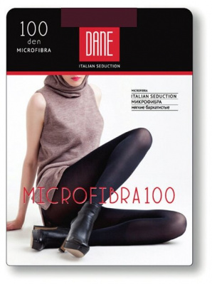 Колготки женские DANE MICROFIBRA 100D Daino (черный) 1/2