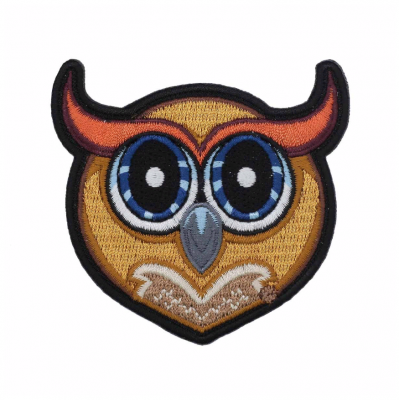 Термоаппликация Hobby&Pro "Совушка"7*7,5 см.