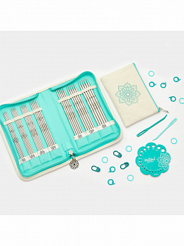 Набор стальных носочных спиц Grateful 15 см Mindful KnitPro 36331