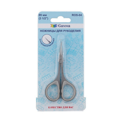 Ножницы "Gamma" ROS-04 для рукоделия 89 мм