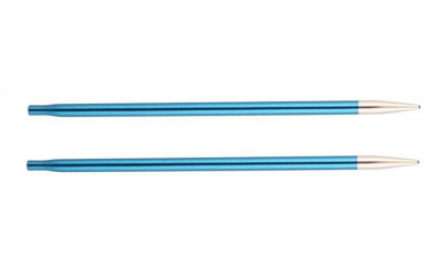 Спицы съемные алюминиевые Zing KnitPro, для тросика 35-126 см, 4.00 мм 47503