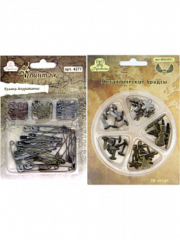 Набор для творчества NT-31 "Рукоделие" Металлический декор