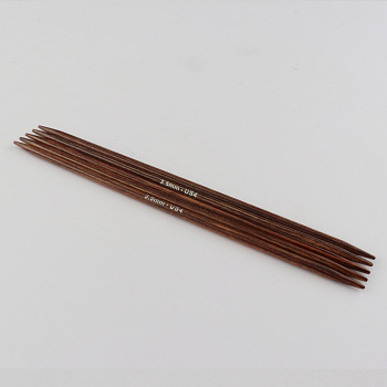 Спицы деревянные носочные Ginger KnitPro, 20 см, 3.50 мм 31025