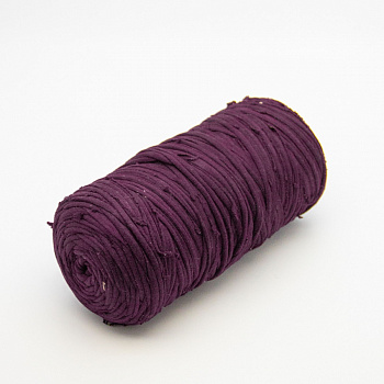 Трикотажная пряжа "diva" Spaghetti 500гр. (бордо)