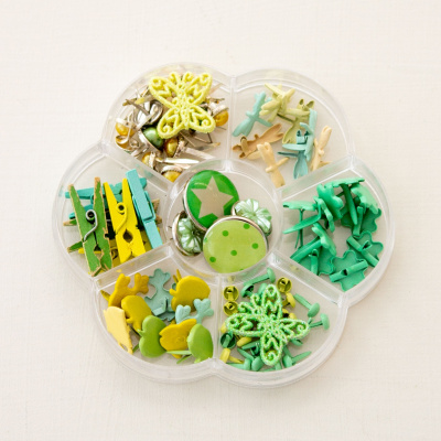 Набор для творчества NT-163 "Рукоделие" желто-зеленый