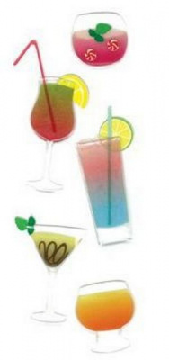 Стикеры Коктейли