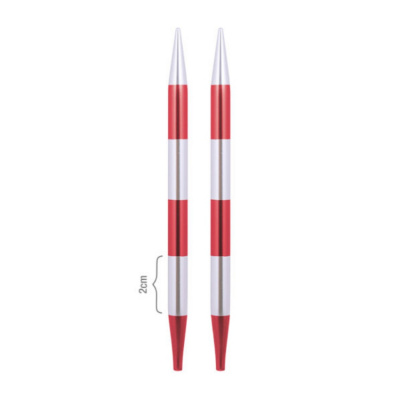 Спицы съемные алюминиевые Smartstix KnitPro для длины тросика 35-126 см, 6,50 мм, 42130
