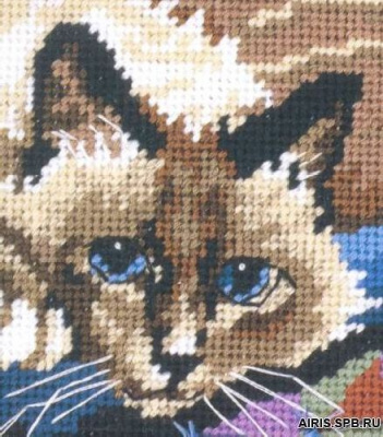 07228-DMS Набор для рукоделия "Милый котик", 13 х 13 см