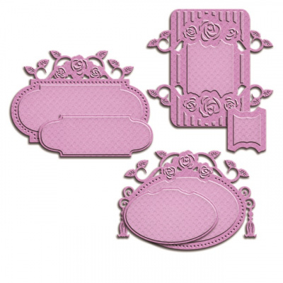 Набор ножей Spellbinders® Shapeabilities® "Викторианские теги 2"