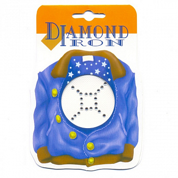 Термоаппликация "DIAMOND RON" стразы (B44-2)