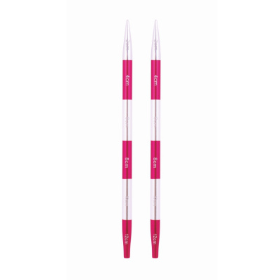Спицы съемные алюминиевые Smartstix KnitPro для длины тросика 35-126 см, 5,00 мм, 42127