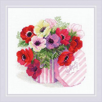 Набор для вышивания "Риолис"1824 «Merci»20*20 см