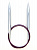 Спицы круговые латунные Nova  KnitPro, 80 см,10.00 мм 11346