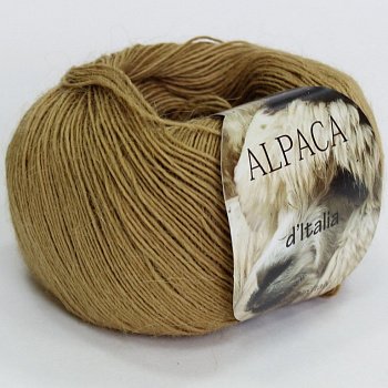 Пряжа для ручного вязания  "Альпака де Италия"  50% альпака 50% нейлон, 50 г/300 м , 2 шт