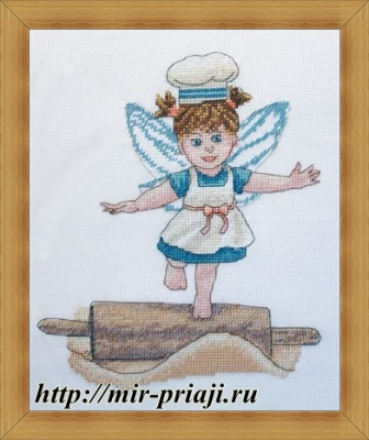 Набор для вышивания NEOCRAFT ДМ-04 "Фея пышного теста" 18*21 см.