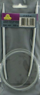 Спицы для вязания круговые«Рукоделие» RSC-4 100см.*4.0мм