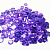 Пайетки «Zlatka» ZC 6  россыпью 6 мм, 5 х 10 г №5 ярко-сиреневый