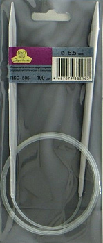 Спицы для вязания круговые«Рукоделие» RSC-505 100см.*5.5мм