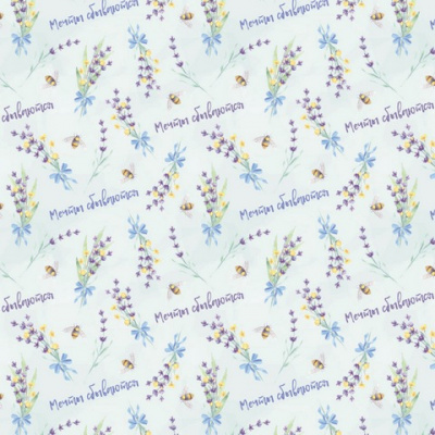 Упаковочная бумага односторонняя WPO-03 «Stilerra» 100 x 70 см, цвет 11 лаванда