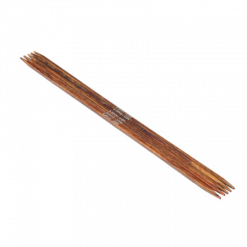 Спицы деревянные носочные Ginger Cubics KnitPro, 20 см, 3.50 мм 43021