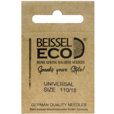 Иглы д/бытовых швейных машин Универсальные (Universal),10 шт, № 110, 130-705 H/крафт, BEISSEL
