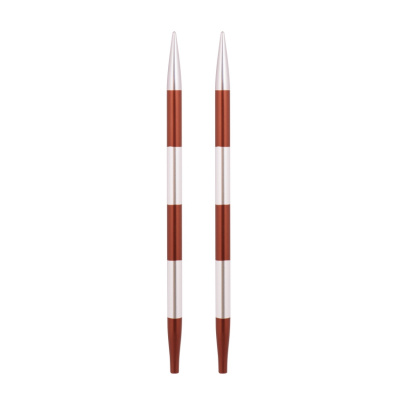 Спицы съемные алюминиевые Smartstix KnitPro для длины тросика 20-28 см, 5,50 мм, 42148