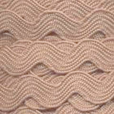 Тесьма отделочная  JZ-5 "Gamma" ЗИГ-ЗАГ 5 мм*30 м. цв.049 т.кремовый