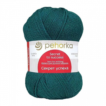Секрет успеха, пряжа для ручного вязания (573, т.изумруд)