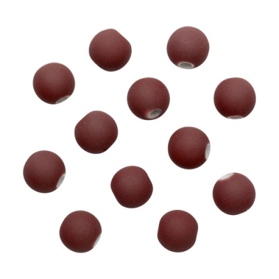 Бусины матовые, 8мм, 20гр. 045 какао