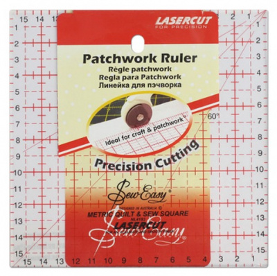 Линейка для пэчворка "Hemline" NL4193 16х16 см.