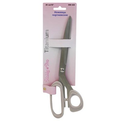 Ножницы "Hobby&Pro" 590425  портновские Titanium 25.5 см/10' 